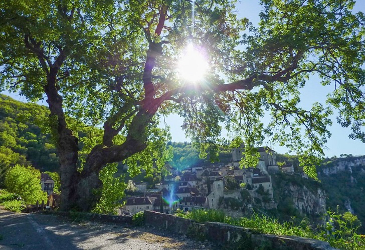 Porte Roques - Point de vue sur St CIrq Lapopie © Lot Tourisme - C. Sanchez