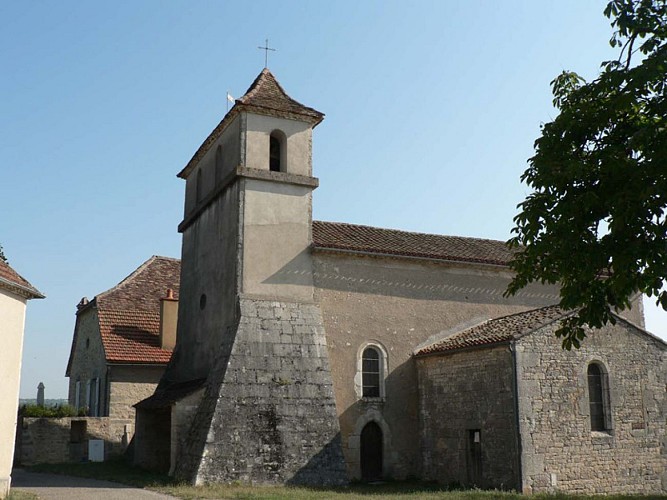 Lentillac du Causse : L'église Saint-Pierre-ès-Liens