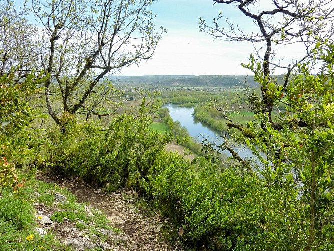 Roc Coulon - Point de vue sur la vallée © Lot Tourisme - C. Sanchez