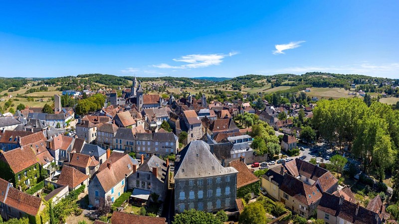 Vue aérienne de Martel