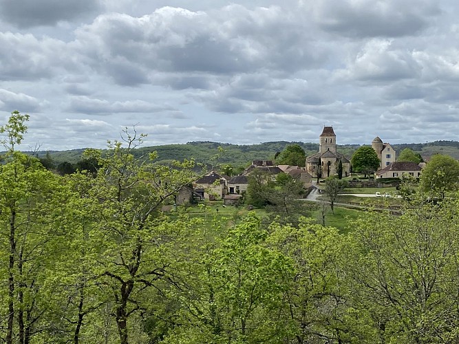 Panorama la Tronquière - Les Arques