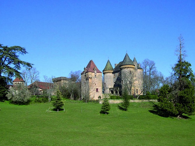 Montcléra : Château