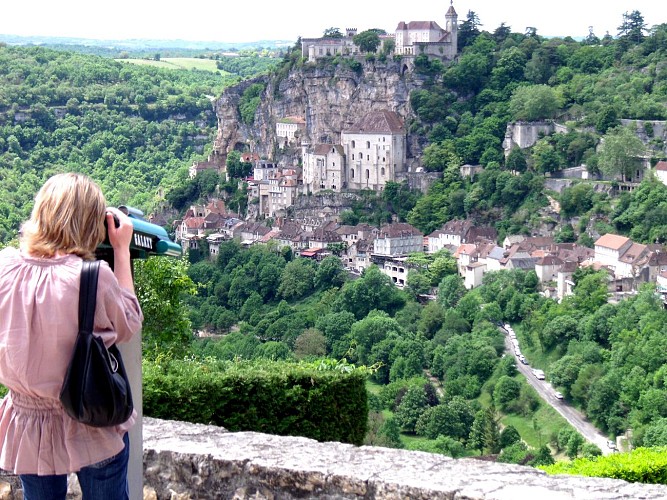 Vue sur Rocamadour