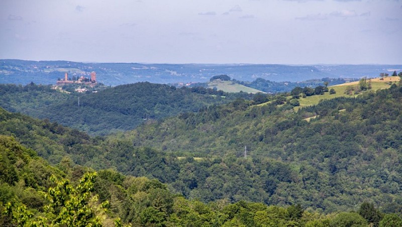 Paysage du Ségala - vue vers St Laurent les Tours