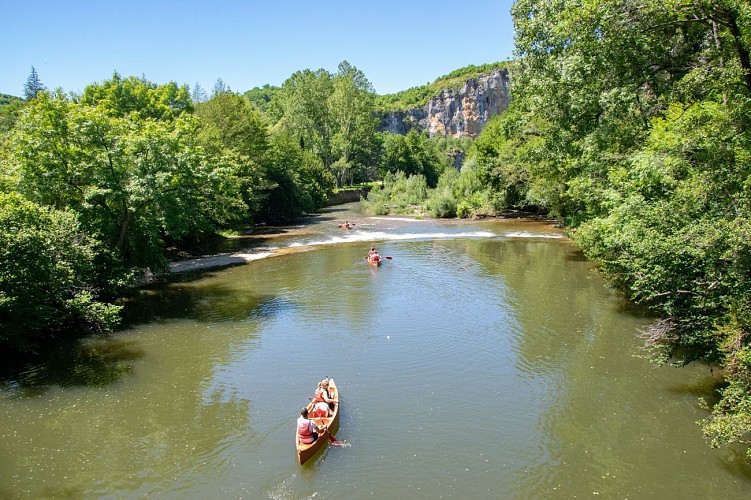 Canoë en Vallée du Célé ©Lot Tourisme- C. Asquier 180623-150859