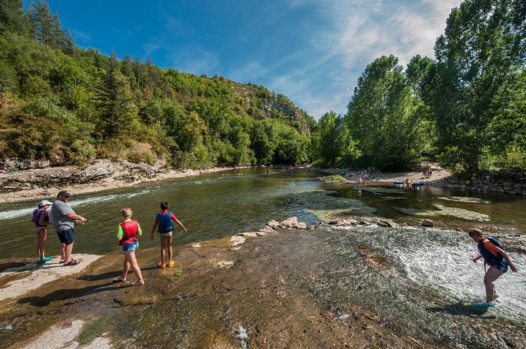 Baignade dans le Célé à Cabrerets_05 © Lot Tourisme - C. ORY