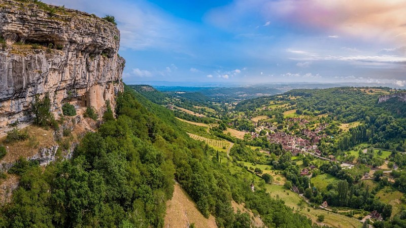 Village et roque d'Autoire