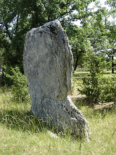Montgesty : Menhir