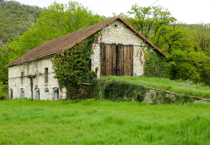 Le Pradel - Grange traditionnelle © Lot Tourisme - C. Sanchez