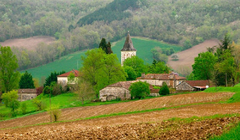 Montcuq - Eglise 