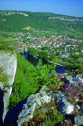 Cajarc - Vue du Village