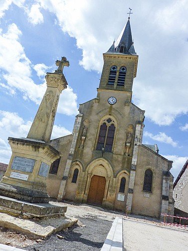 Concots - Place de l'église © Lot Tourisme - C. Sanchez