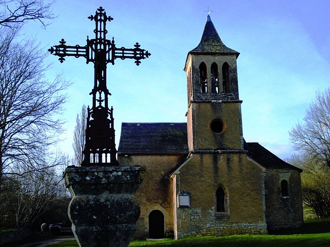 Lavercantière : Église Saint-Martin-le-Désarnat 