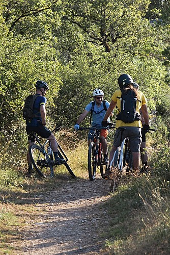 VTT sur les Causses à Marcilhac-sur-Célé