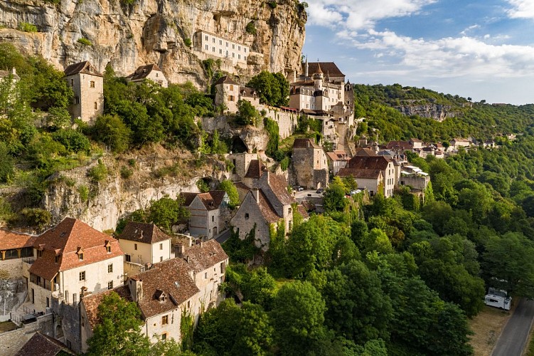 Porte fond du Coustalou à Rocamadour C. Novello - Lot Tourisme 200723-165051