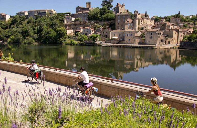 Véloroute à Puy L'Evêque