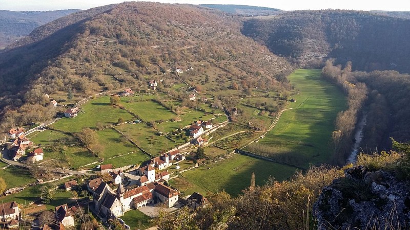 Point de Vue sur Espagnac Sainte-Eulalie © Lot Tourisme - A. Leconte