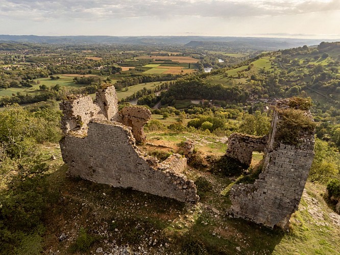 Ruines du Chateau du Bastit dit de Taillefer