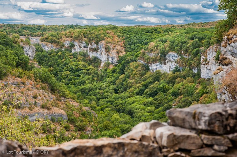 Canyon de l'Alzou - boucle du Moulin du Saut