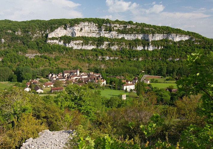 Point de vue sur Marcilhac-sur-Célé