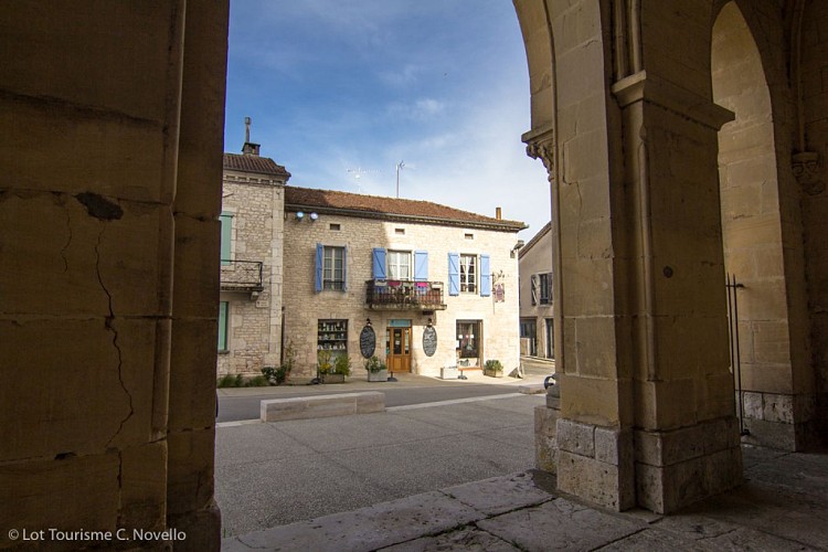 Eglise Saint Quirin à Lalbenque