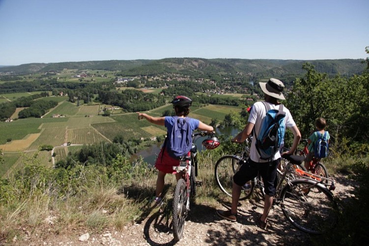 VTT en famille - Vallée du Lot