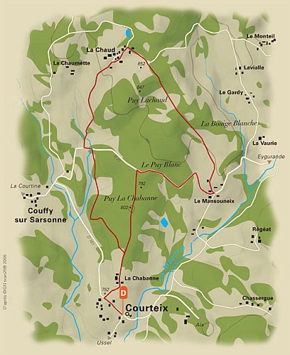 Les Templiers - Version 9 km