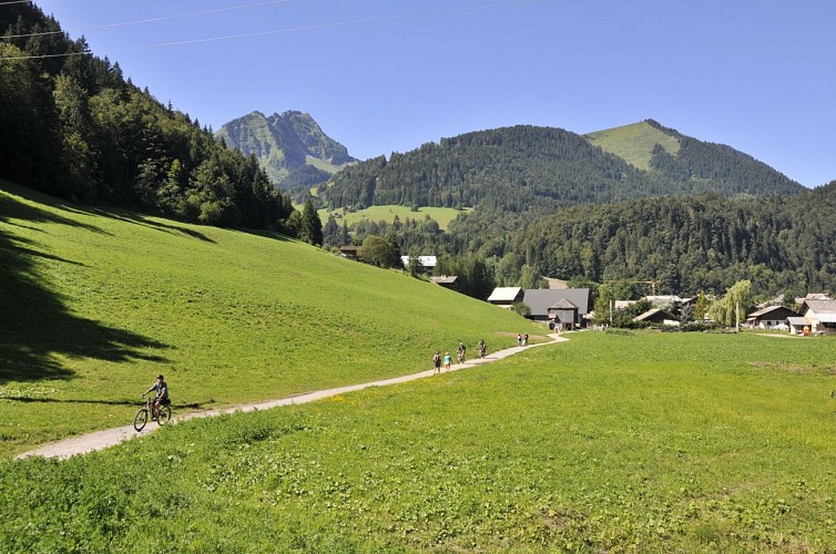 Chemin des bords de Dranse