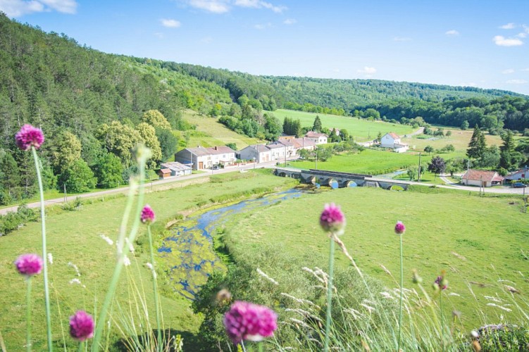 Itinéraire la Meuse à vélo : Bourmont - Neufchâteau