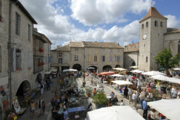 Itinéraire des 3 "plus beaux villages de France" dans le Tarn-et-Garonne