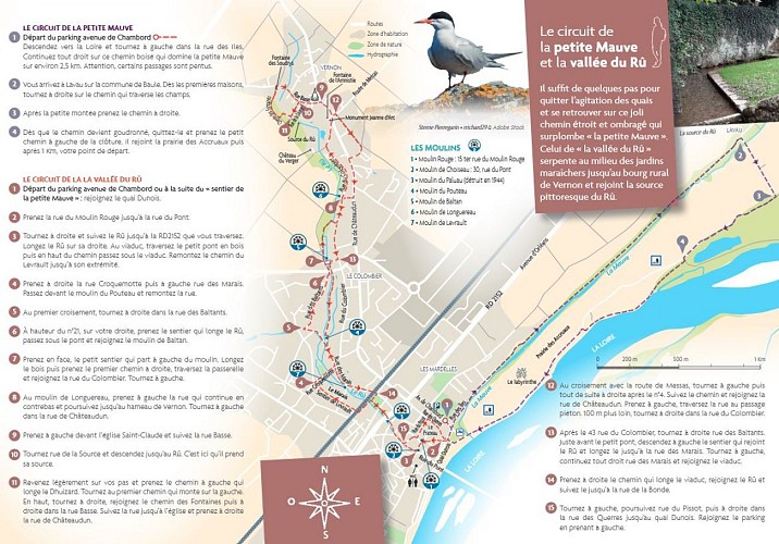 Le sentier de la petite Mauve et de la vallée du Rû