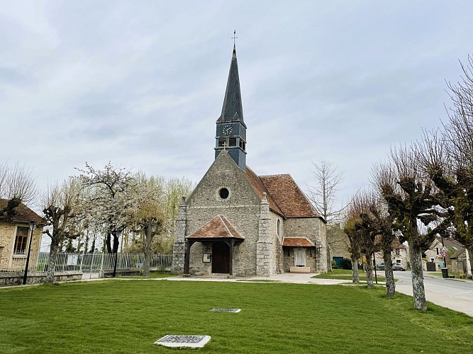 Eglise de Courquetaine