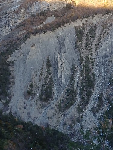 Les pinées Gravel (boucle gravel N°54 rouge)