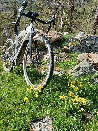 Les pinées Gravel (boucle gravel N°54 rouge)