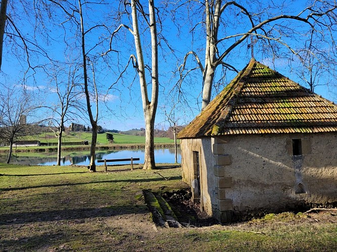 Vue du lac de Saint-Fris