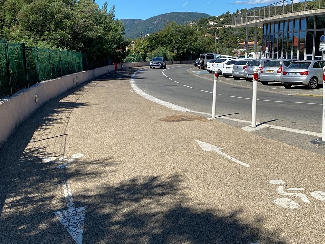 Piste cyclable La Croix Valmer - Le Lavandou