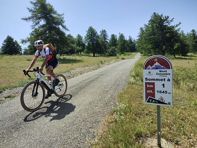 Le Mont Colombis par Avançon (Parcours gravel 44 rouge)