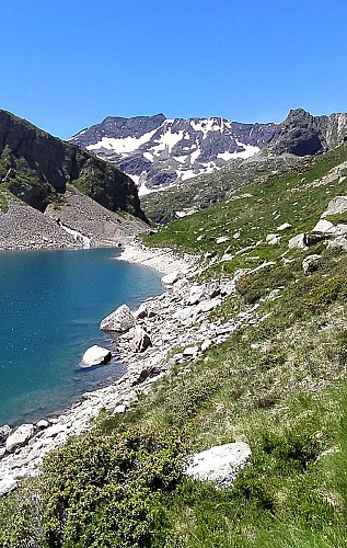 Les lacs de Caillaouas et de Pouchergues