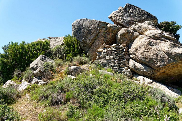 Pres du sommet, arrivée sur la bergerie