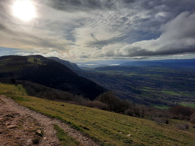 Rundwanderweg : balcon des Crêts