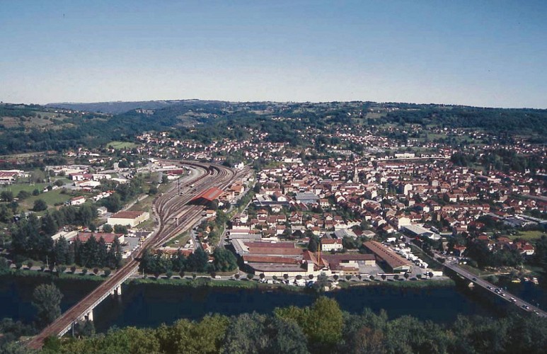 Capdenac Gare : Vue Panoramique