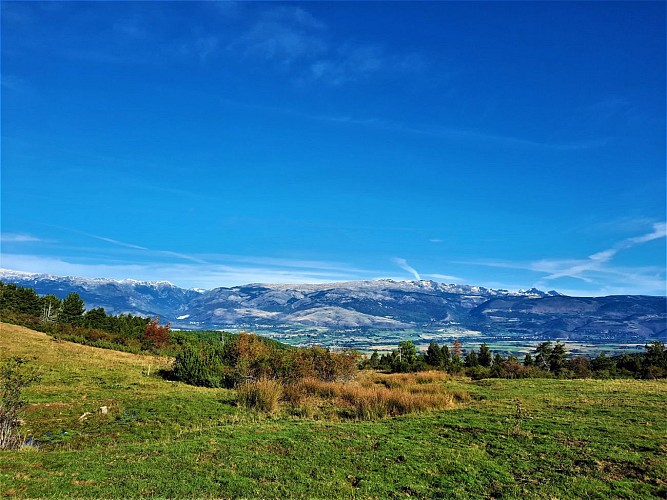 Vue panoramique sur les montagnes
