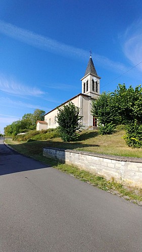 depart depuis l'eglise