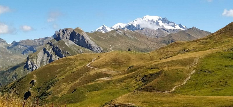 Vue sur MtBlanc depuis la Grande Berge