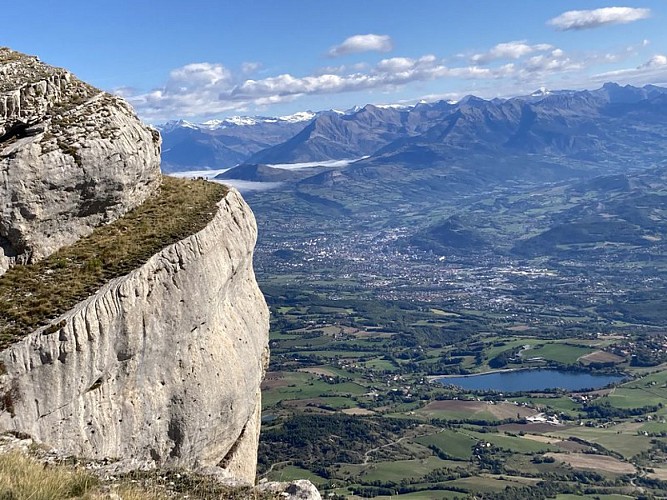 Le Gapençais depuis les crêtes