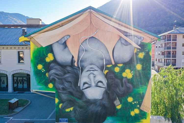 Parcours Street Art à Moûtiers