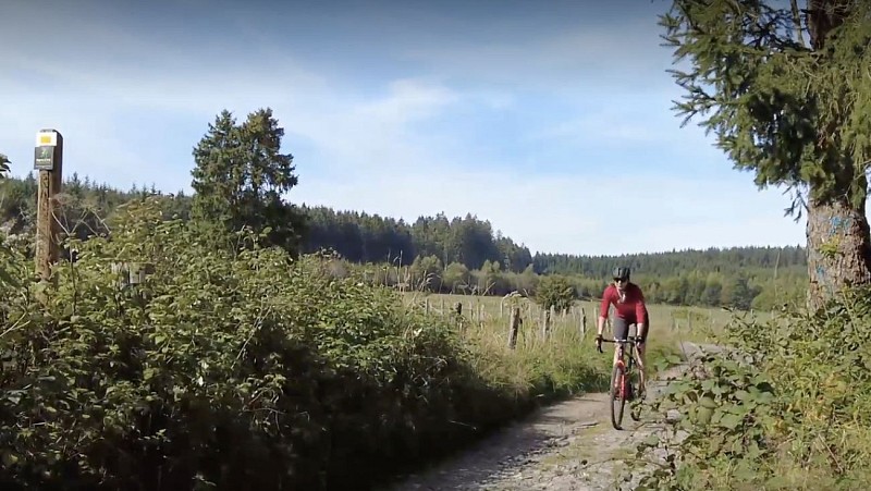 ça roule ?  En Gravel au départ de la Baraque Fraiture