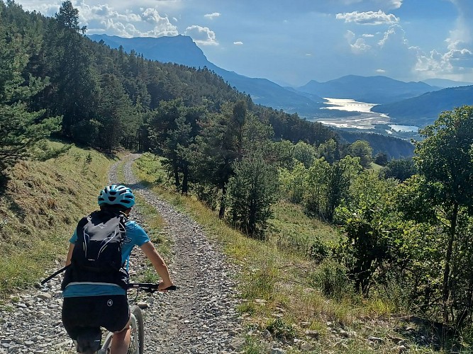 Tour de Crévoux (boucle gravel N°58 rouge)