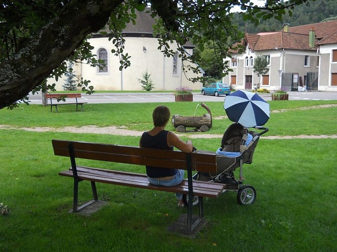 Circuit poussette la promenade de Champé