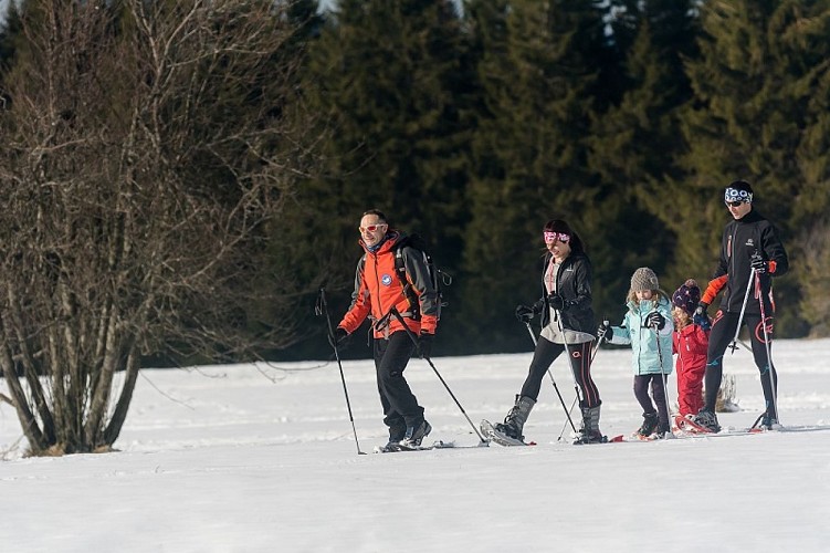 Sneeuwschoenwandeling - Col de Rochelotte